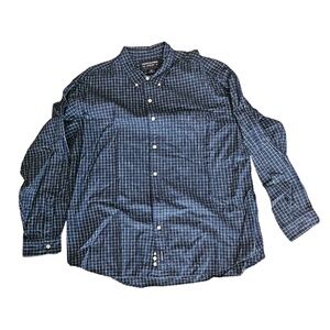 Mens Abercrombie Plaid Button Down Shirt - XL